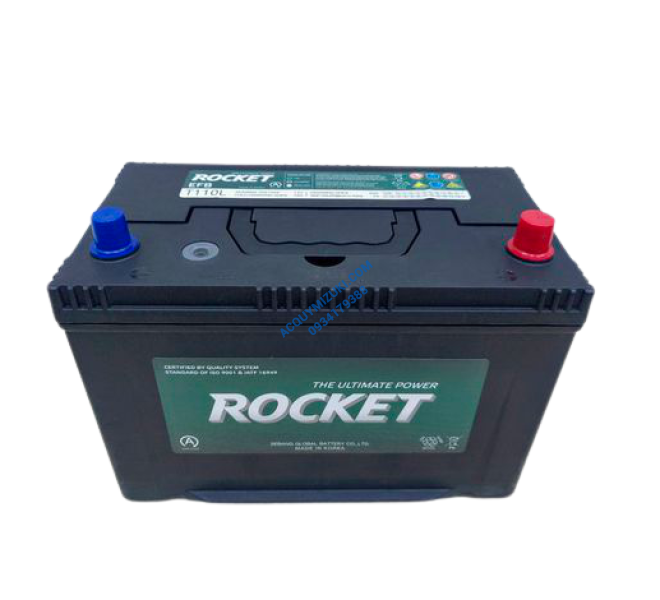 Bình ắc quy ROCKET EFB T110L 12V 95AH