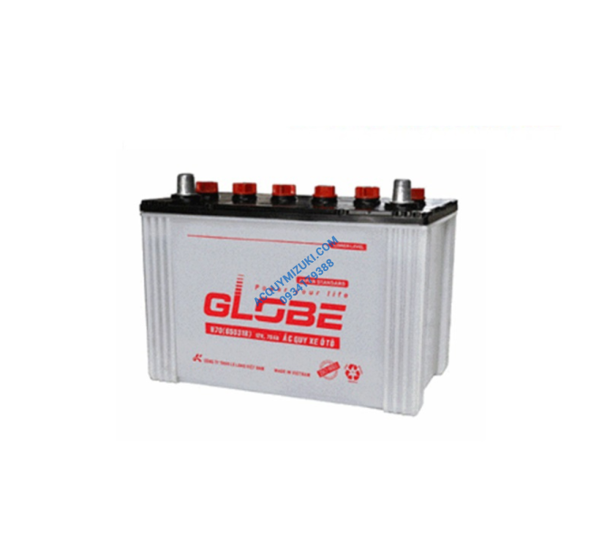 Bình ắc quy GLOBE N70 12V 70AH