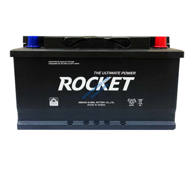 Bình ắc quy ROCKET SMF 58014 12V 80AH