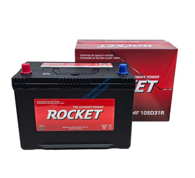 Bình ắc quy ROCKET SMF 105D31R 12V 94AH