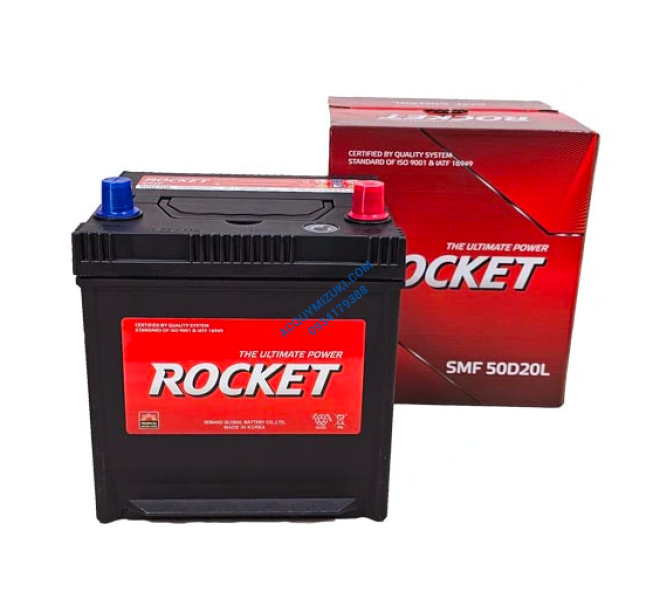 Bình ắc quy ROCKET SMF 50D20L 12V 50AH