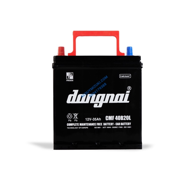 Bình ắc quy ĐỒNG NAI CMF 40B20L 12V 35AH