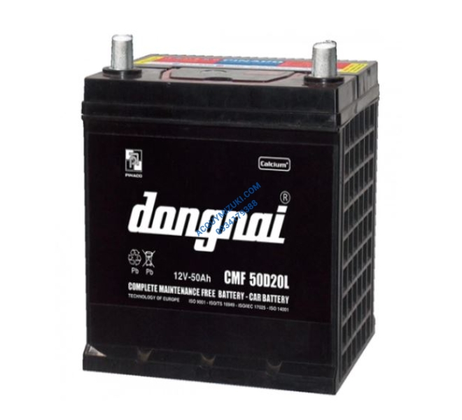 Bình ắc quy ĐỒNG NAI CMF 50D20L 12V 50AH