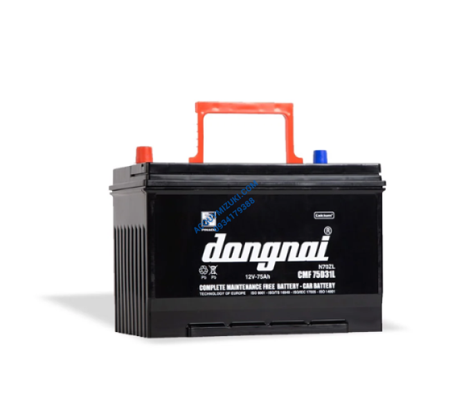 Bình ắc quy ĐỒNG NAI CMF 75D31L 12V 75AH