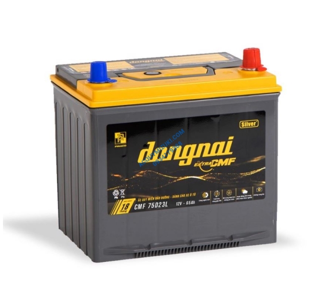 Bình ắc quy ĐỒNG NAI EXTRA CMF 75D23L (12V-65Ah)
