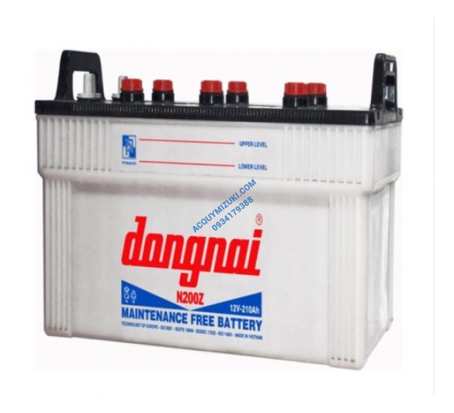 Bình ắc quy ĐỒNG NAI N200Z 12V 210Ah