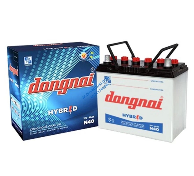 Bình ắc quy ĐỒNG NAI N40 12V 40AH