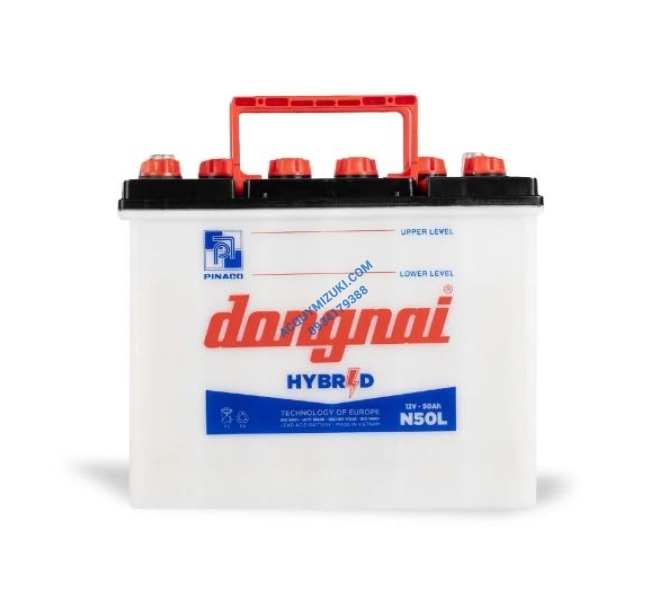 Bình ắc quy ĐỒNG NAI N50L 12V 50AH