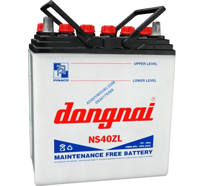 Bình ắc quy ĐỒNG NAI NS40ZL 12V 40AH