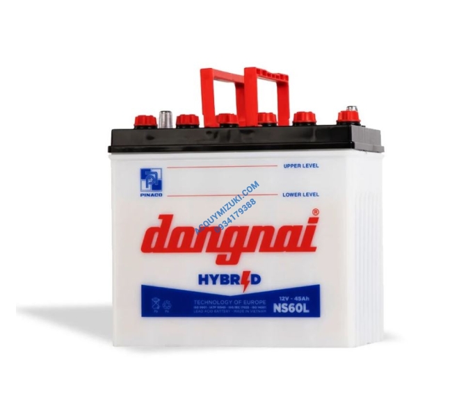 Bình ắc quy ĐỒNG NAI NS60L 12V 45AH