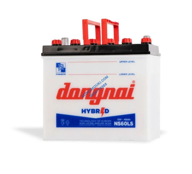 Bình ắc quy ĐỒNG NAI NS60LS 12V 45AH