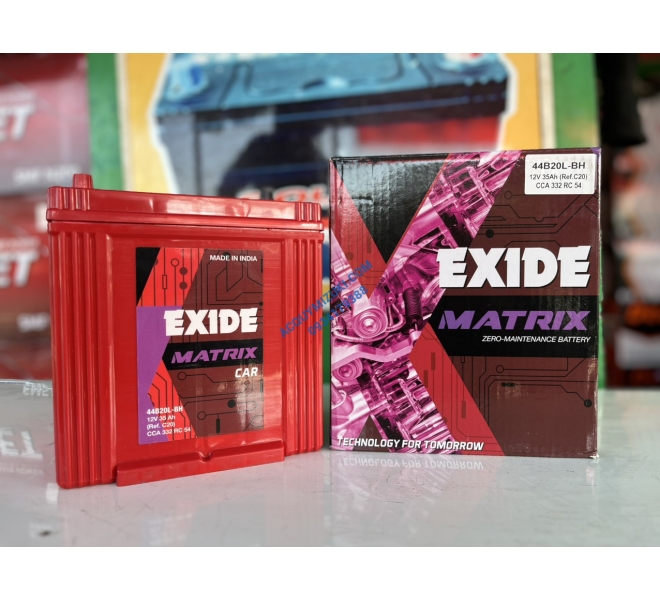 Bình ắc quy EXIDE 44B20L-BH (12V-35AH)