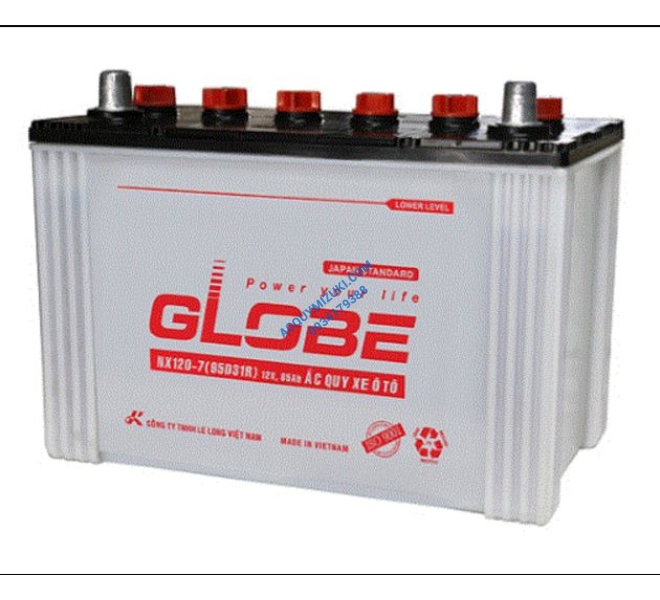 Bình ắc quy GLOBE NX120-7 12V 85Ah