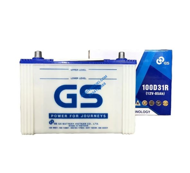 Bình ắc quy GS 100D31R 12V 85AH