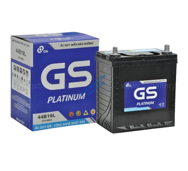 Bình ắc quy GS MF 44B19L (12V-40AH)