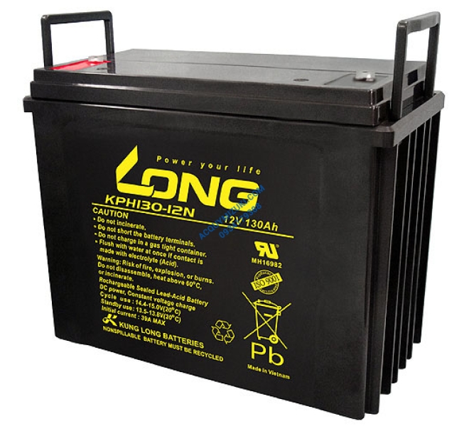 Bình ắc quy LONG KPH130-12N, F8-M6 12V 130AH