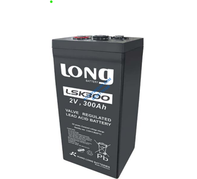 Bình ắc quy LONG PLG300A, F18-M8 2V 300AH