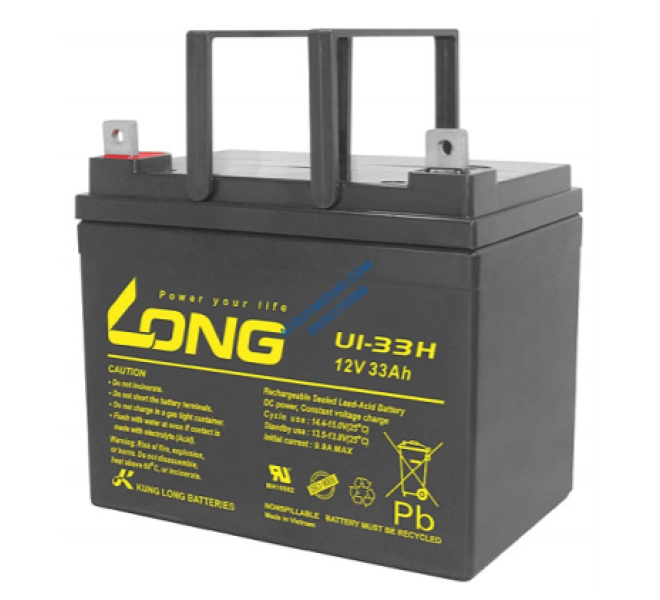 Bình ắc quy LONG U1-33H 12V 33AH