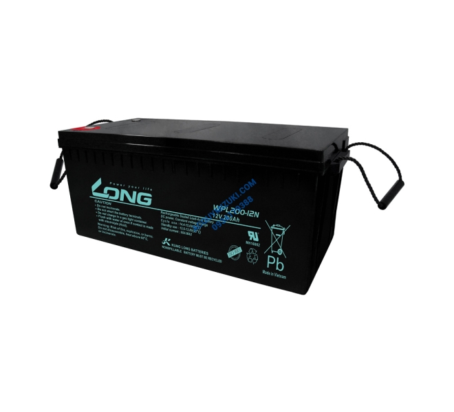 Bình ắc quy LONG WPL200-12BN, F18-M8 12V 200AH