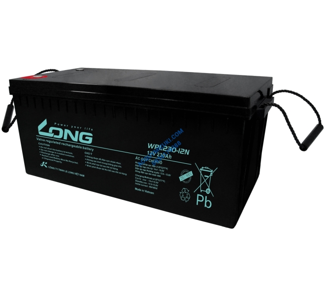 Bình ắc quy LONG WPL230-12N, F18-M8 12V 230AH
