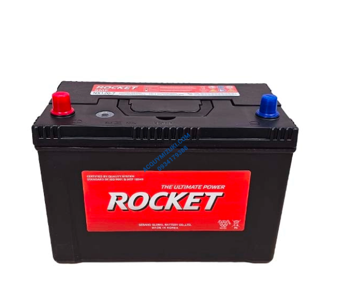 Bình ắc quy ROCKET SMF NX120-7L 12V 90AH