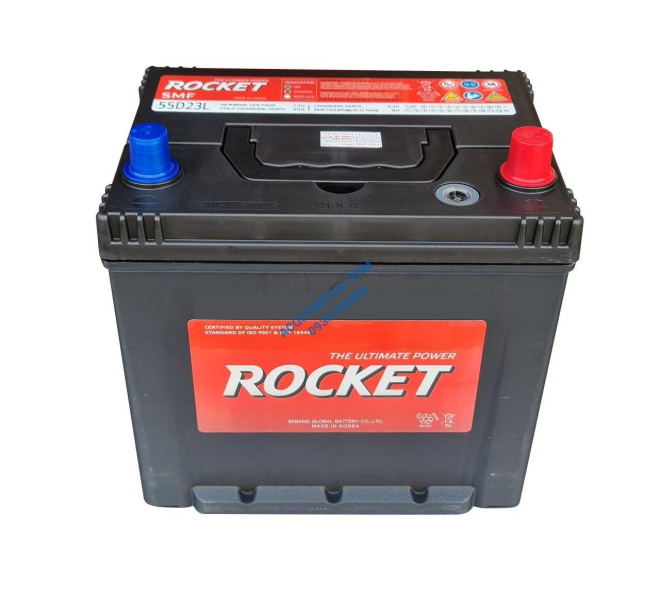 Bình ắc quy ROCKET SMF 55D23L 12V 60AH