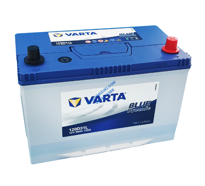 Bình ắc quy VARTA 120D31L 12V 90AH CCA 720A