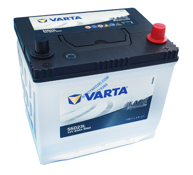 Bình ắc quy VARTA 55D23L (12V-60AH)