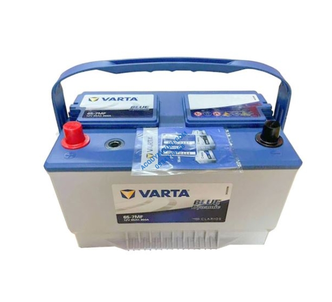 Bình ắc quy Varta 65-7MF 12V-85AH CCA 850A