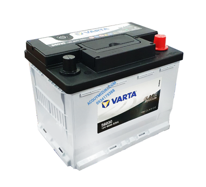 Bình ắc quy VARTA DIN 56030 12V 60AH CCA 525A