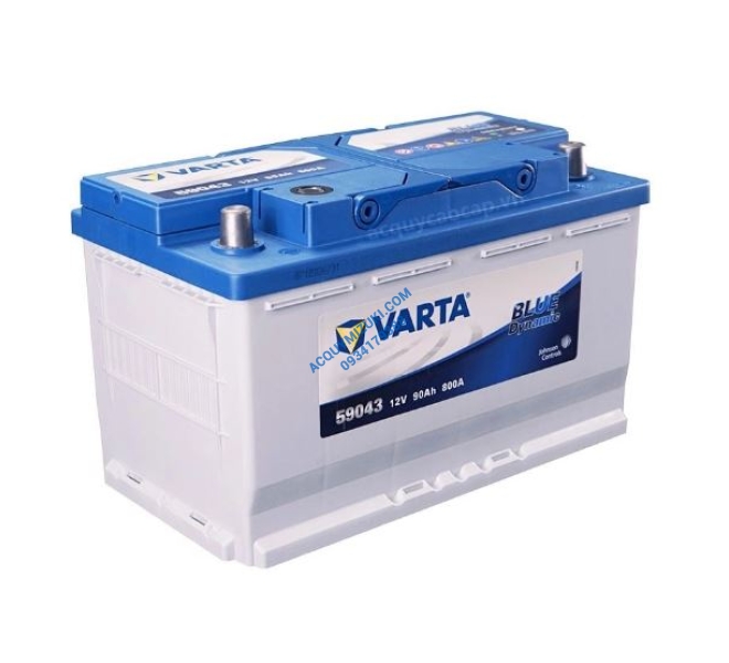 Bình ắc quy VARTA DIN 59043 12V 90AH CCA 800A