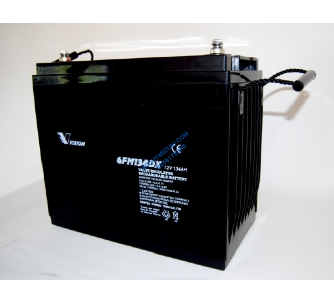 Bình ắc quy Vision 6FM134-X (12V-134AH)