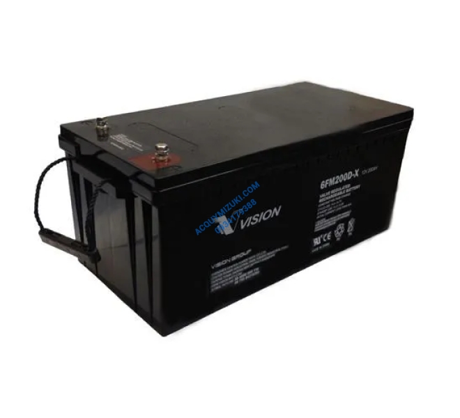 Bình ắc quy Vision 6FM200D-X (12V-200AH)