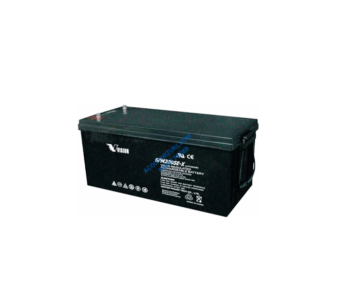 Bình ắc quy Vision 6FM230S-X (12V-230AH)