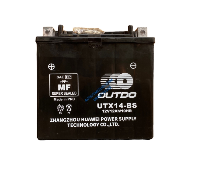 Bình ắc quy OUTDO UTX14-BS 12V 12AH