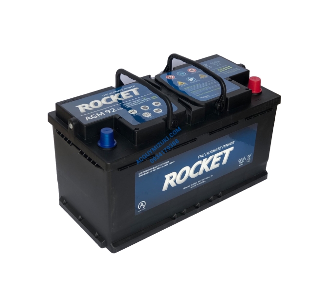 Bình ắc quy ROCKET AGM L6 12V 105Ah CCA 950A